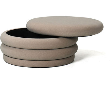 Elyice Storage Ottoman - Beige at Online8 Furniture Auckland NZ