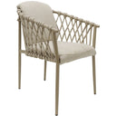 Josiah Outdoor Dining Chair - Taupe at Online8 Furniture Auckland NZ