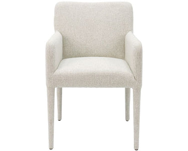 Georgie Vintage Velvet Dining Chair - Soft Grey at Online8 Furniture Auckland NZ