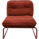 Tyson Occasional Chair - Vermilion at Online8 Furniture Auckland NZ