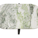 Hendrix Coffee Table with Marble Top - Black at Online8 Furniture Auckland NZ