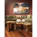 Torro Side Table - Natural Mango Wood at Online8 Furniture Auckland NZ