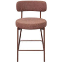 Elliot Bar Stool - Red Brick at Online8 Furniture Auckland NZ