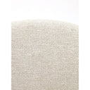 Adele Linen & Oak Wing Dining Chair - Grey Beige at Online8 Furniture Auckland NZ