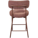 Elliot Bar Stool - Red Brick at Online8 Furniture Auckland NZ