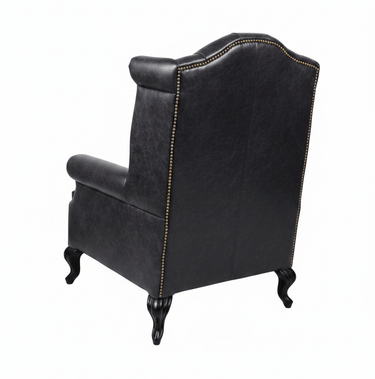 Professor Tufted Wingback Leather Armchair at Online8 Furniture Auckland NZ