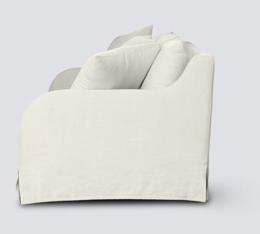 Provencal Slip cover 3 Seater Sofa - Salt & Pepper at Online8 Furniture Auckland NZ