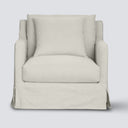 Provencal Slip cover Armchair - Salt & Pepper at Online8 Furniture Auckland NZ