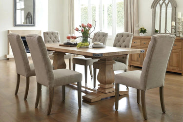 Provincial Dining Table 2300mm at online8 furniture store Auckland