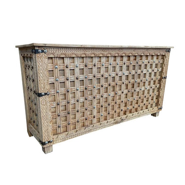 Pushkar Hand Carved Console Table at online8 furniture store Auckland