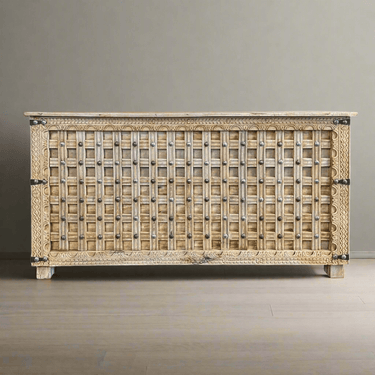 Pushkar Hand Carved Console Table at online8 furniture store Auckland