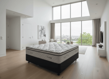 Queen Bed- Mattress & Base with 4 Drawers NZ Made at online8 furniture store Auckland