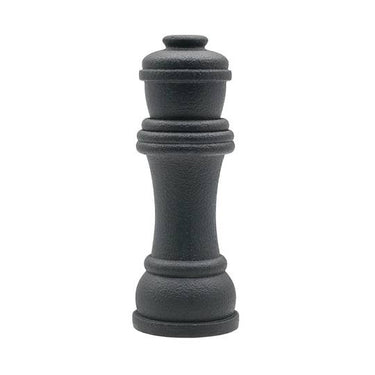 Queen Chess Ornament in black polyresin, an oversized sculptural queen standing 26cm tall