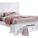Quinn Bed Frame with Storage at online8 furniture store Auckland