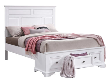 Quinn Bed Frame with Storage at online8 furniture store Auckland