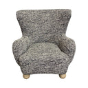 Quito Armchair - Black/White at online8 furniture store Auckland