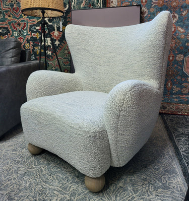 Quito Boucle Armchair - Merino Cotton at online8 furniture store Auckland