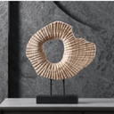 Radiation Carved Wood Ornament at online8 furniture store Auckland