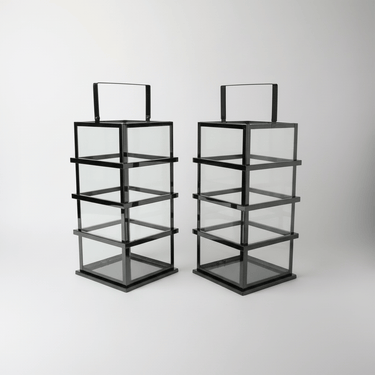 Ralph Stainless Steel Lantern at online8 furniture store Auckland