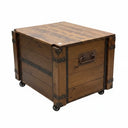 Ranger Log Trunk Side Table with Storage at Online8 Furniture Auckland NZ