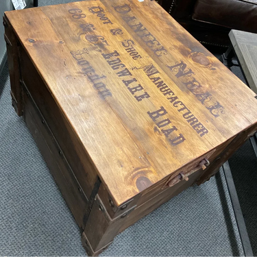 Ranger Log Trunk Side Table with Storage at Online8 Furniture Auckland NZ