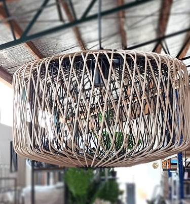 Rattan Hanging Pendant at online8 furniture store Auckland