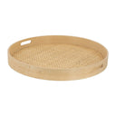 Rattan Round Tray - 50cm at online8 furniture store Auckland