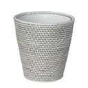 Rattan Waste Bin with Plastic Insert at online8 furniture store Auckland