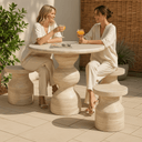 Raul Bistro Round Dining Table - Indoor/Outdoor at online8 furniture store Auckland