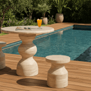 Raul Bistro Round Dining Table - Indoor/Outdoor at Online8 Furniture Auckland NZ
