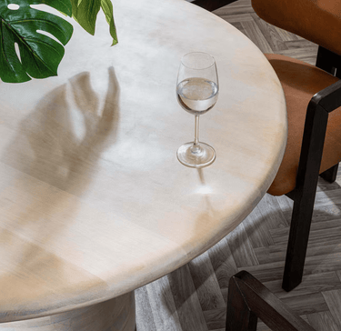 Raya Round Dining Table 1200 at online8 furniture store Auckland