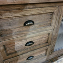 Reclaimed Oak Sideboard with Glass Doors at online8 furniture store Auckland