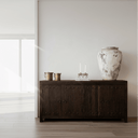 Reclaimed Sleeper Wood 4 Door Sideboard at Online8 Furniture Auckland NZ
