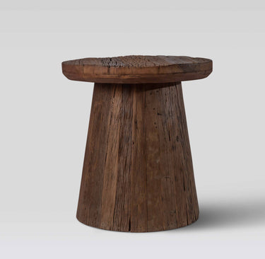 Reclaimed Teak Side Table at online8 furniture store Auckland