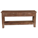 Reclaimed Vintage Console Table with 3 Drawers at online8 furniture store Auckland