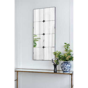 Rectangle Antique Wall Mirror at online8 furniture store Auckland