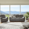 Redford Fabric Recliner Sofa - 3RR+R at online8 furniture store Auckland