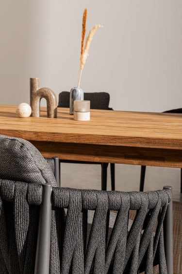 Redmond Outdoor Dining Chair - Charcoal at online8 furniture store Auckland