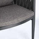 Redmond Outdoor Dining Chair - Charcoal at online8 furniture store Auckland