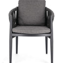 Redmond Outdoor Dining Chair - Charcoal at online8 furniture store Auckland