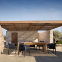 Redmond Outdoor Dining Chair - Charcoal at online8 furniture store Auckland