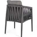 Redmond Outdoor Dining Chair - Charcoal at online8 furniture store Auckland