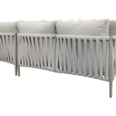 Redmond Outdoor Luxury Lounge Suite with Coffee Table - Taupe at online8 furniture store Auckland