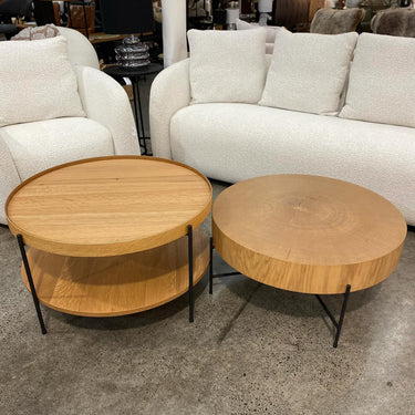 Reflect Disk Coffee Table - 75 cm at online8 furniture store Auckland