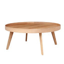 Reflect Set of 3 Coffee Tables - Natural oak at online8 furniture store Auckland