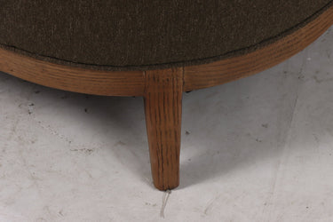 Regal 1 Seater armchair in Dark Coffee, 87 x 84 x 76cm on a History Oak frame