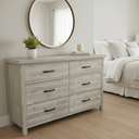 Regent 6 Drawer Lowboy at Online8 Furniture Auckland NZ