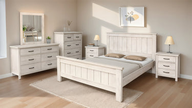 Regent Bedroom Suite - 5Pcs at online8 furniture store Auckland