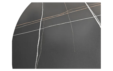 Remi Ceramic top Dining Table - Black at online8 furniture store Auckland