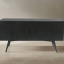 Remy Buffet Table 2 Door - Black at online8 furniture store Auckland
